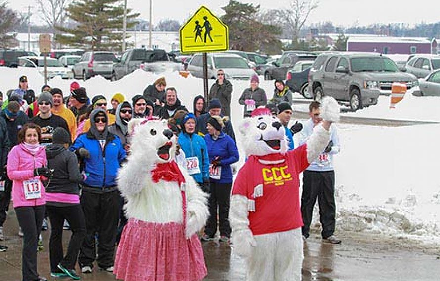 Community Walk Run in the Snow Comprehensive Rehab
