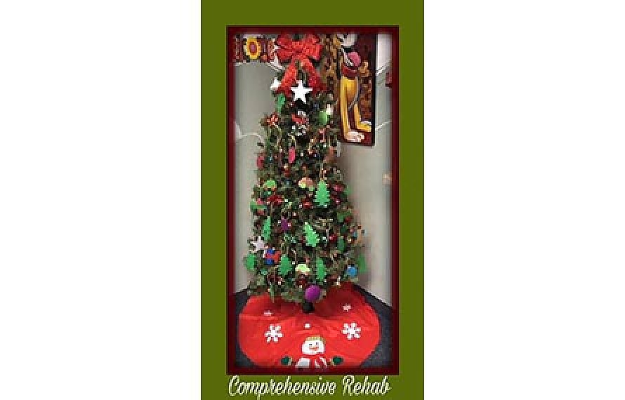 Comprehensive Rehab Maquoketa Christmas Tree - Happy Holidays